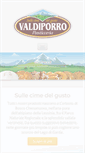 Mobile Screenshot of pasticceriavaldiporro.it